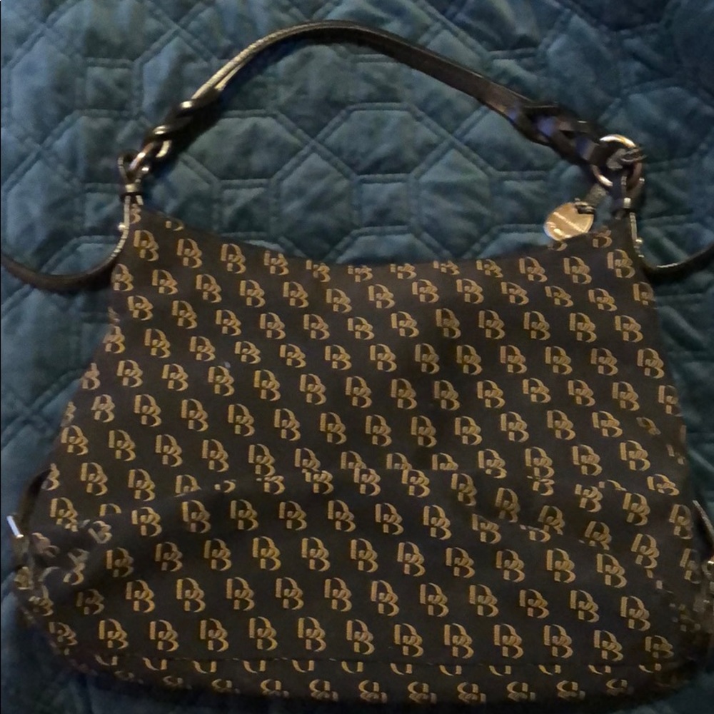 Dooney and Bourke Black Canvas